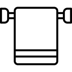 Towel Rack Icon