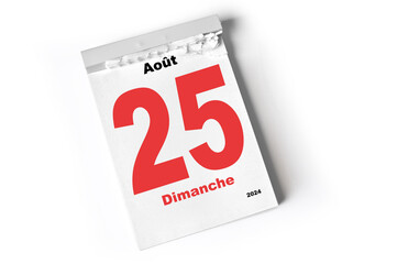  25  Août 2024