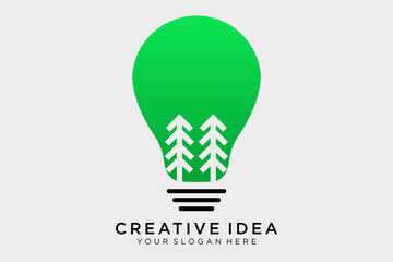 Digital Tree logo, Brain and tree design concept for education learning and technology business company