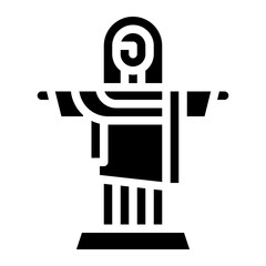 rio de janeiro monument brazil landmark icon