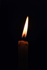 candle in the dark