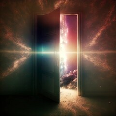 The door of light to another space
