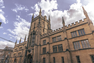 Cambridge - May 21 2022: The old town and University of Cambridge, England.
