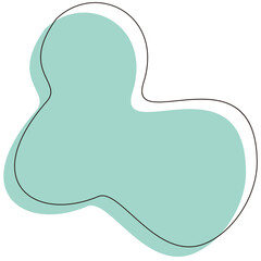 Obraz premium Abstract Modern Shape