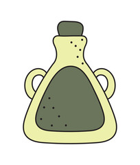 oil bottle food minimalist