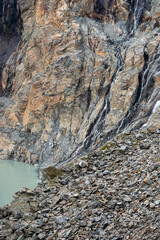 Mountain scenery high in the Alps. Walking the Peiljoch (2676m) Trail. Hiking in Stubaital Valley. Photo’s of Stubaital Austria, Mieders, Neustift, Milders, Schonberg, Mutterberg, Volderau. 
