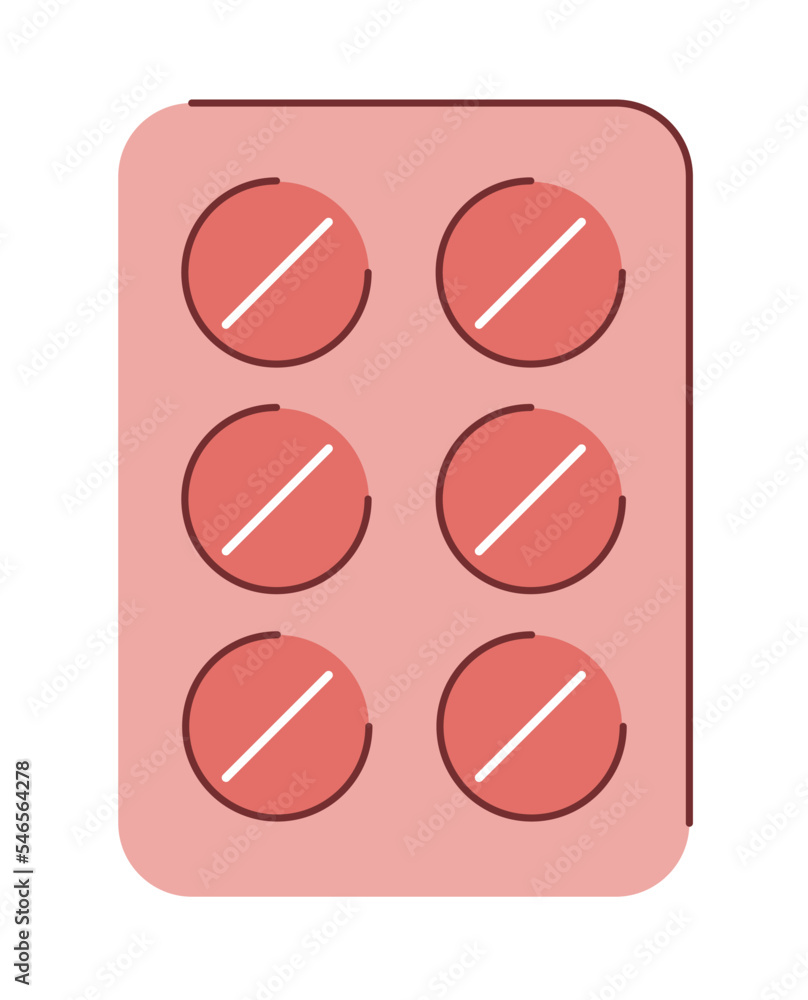 Poster medicine pills icon