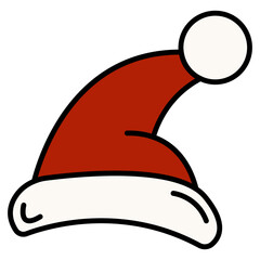 christmas hat icon