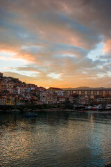 sunset in Kavala