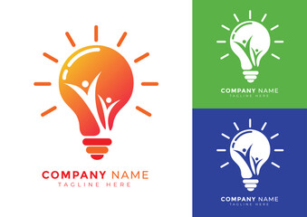 Youth empowerment logo template