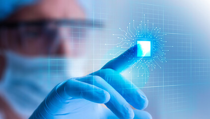 scienziato, nanotecnologia, informatica, digitale, computer quantistico