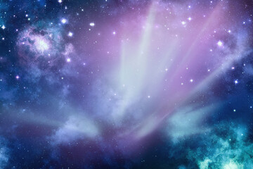 Realistic Space galaxy background. universe space abstract background