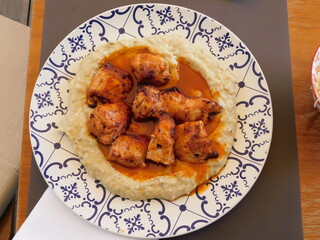 Beli nazik, a Turkish cuisine chicken and eggplant dish