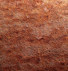 Old rusty metal sheet as an abstract background.