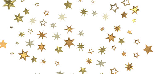 Fototapeta na wymiar Glossy 3D Christmas star icon. Design element for holidays. png