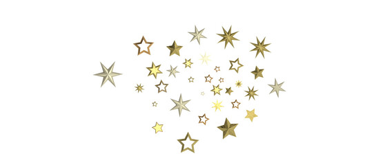 stars background, sparkle lights confetti falling. magic shining Flying christmas stars on night