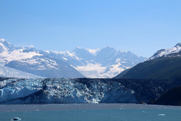 Harvard Glacier is a large tidewater glacier in the Alaska's Prince William Sound