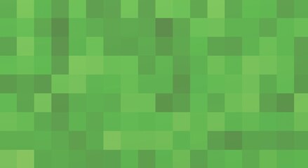 green small squares rectangles blocks shapes on creative abstract background with 3D rendering illustration for square, geometrical shape and engineering concepts