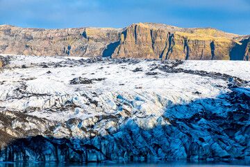 Solheimaj&ouml;kull Glacier in Iceland