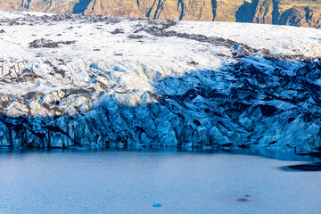 Solheimaj&ouml;kull Glacier in Iceland
