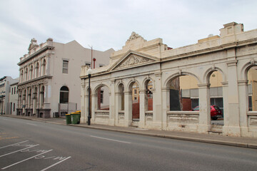 ruined building in fremantle (australia) 