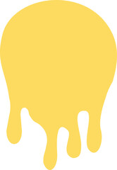 Melting Dripping Liquid Vector