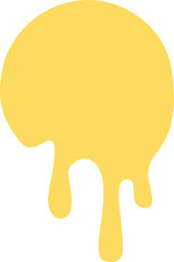 Melting Dripping Liquid Vector