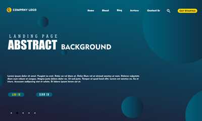 Obraz premium Website template design. Vector illustration concept of web page design for website development.