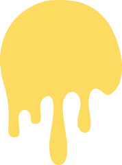 Melting Dripping Liquid Vector