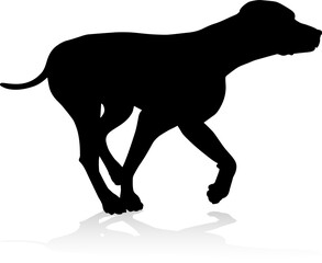 Dog Silhouette Pet Animal