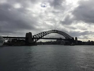 Papier Peint photo Sydney Harbour Bridge city harbour bridge