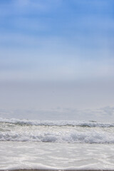 Obraz premium Ocracoke Island Beach Shore - Cape Hatteras National Seashore