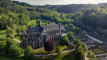 Drohnenaufnahme Bergisches Land