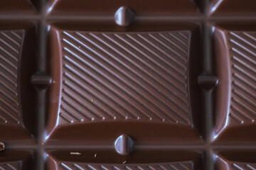 close up of a chocolate bar