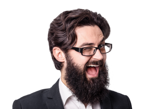 looking at camera and winkin