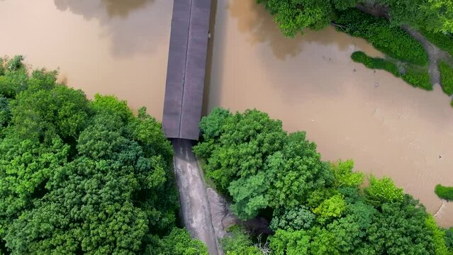 State road covered bridge in Ashtabula county Ohio	