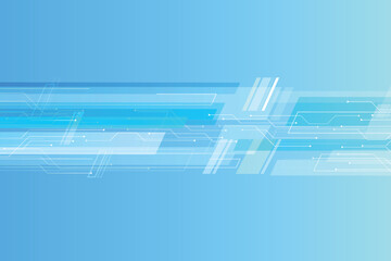 Modern blue abstract  tech lines background vector illustration