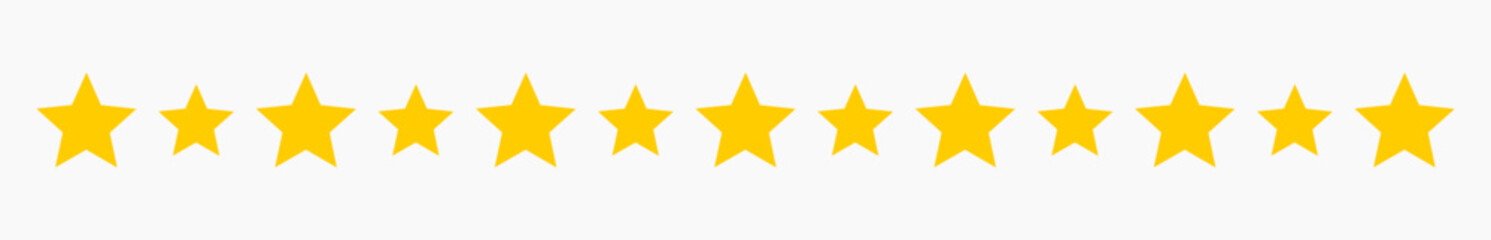 Obraz premium Stars Christmas border pattern