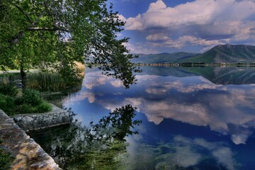 See Griechenland Wasser Wolken
