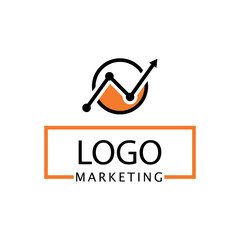 new brand growth marketing company logo identity design, letter N business growth vector logo 