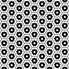 black and white seamless pattern