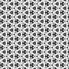 black and white seamless pattern