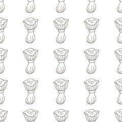 Autumn mood. Illustration in hand draw style. Seamless pattern