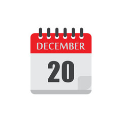 December calender date