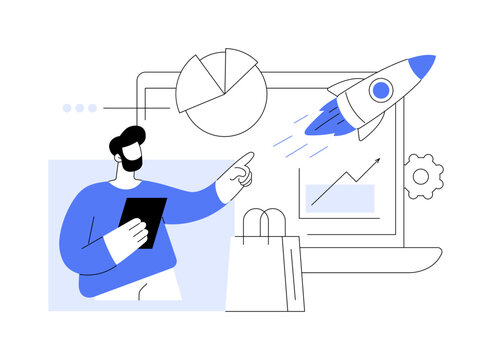 Demand planning abstract concept vector illustration.