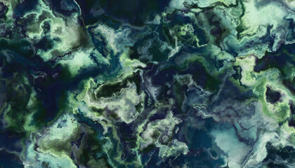 Fototapeta na wymiar Liquid abstract marble painting background