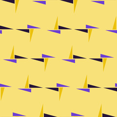 Bright grouped triangles pattern