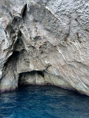 rock in the sea