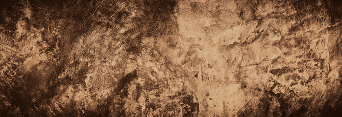 brown vintage cement concrete wall abstract background	