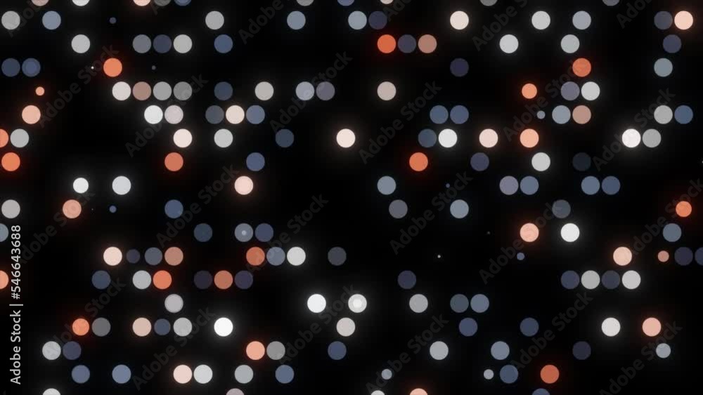 Poster glowing circle dot blinking high tech background, digital dot circle motion background, circle shape